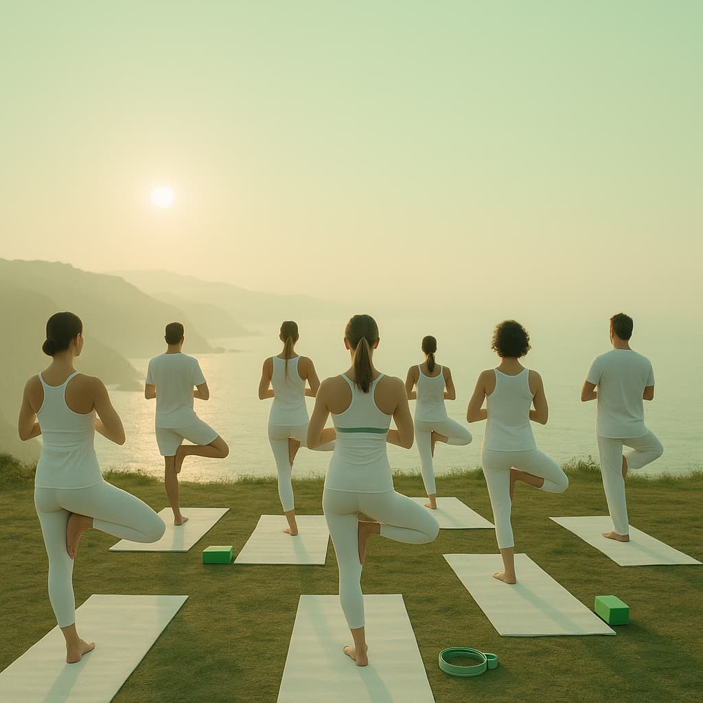 Clase de yoga para todos niveles en San Vicente de la Barquera